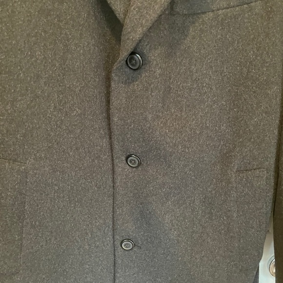 🔥 Like New! Saks Fifth Avenue Men’s Wool Coat - Picture 5 of 14
